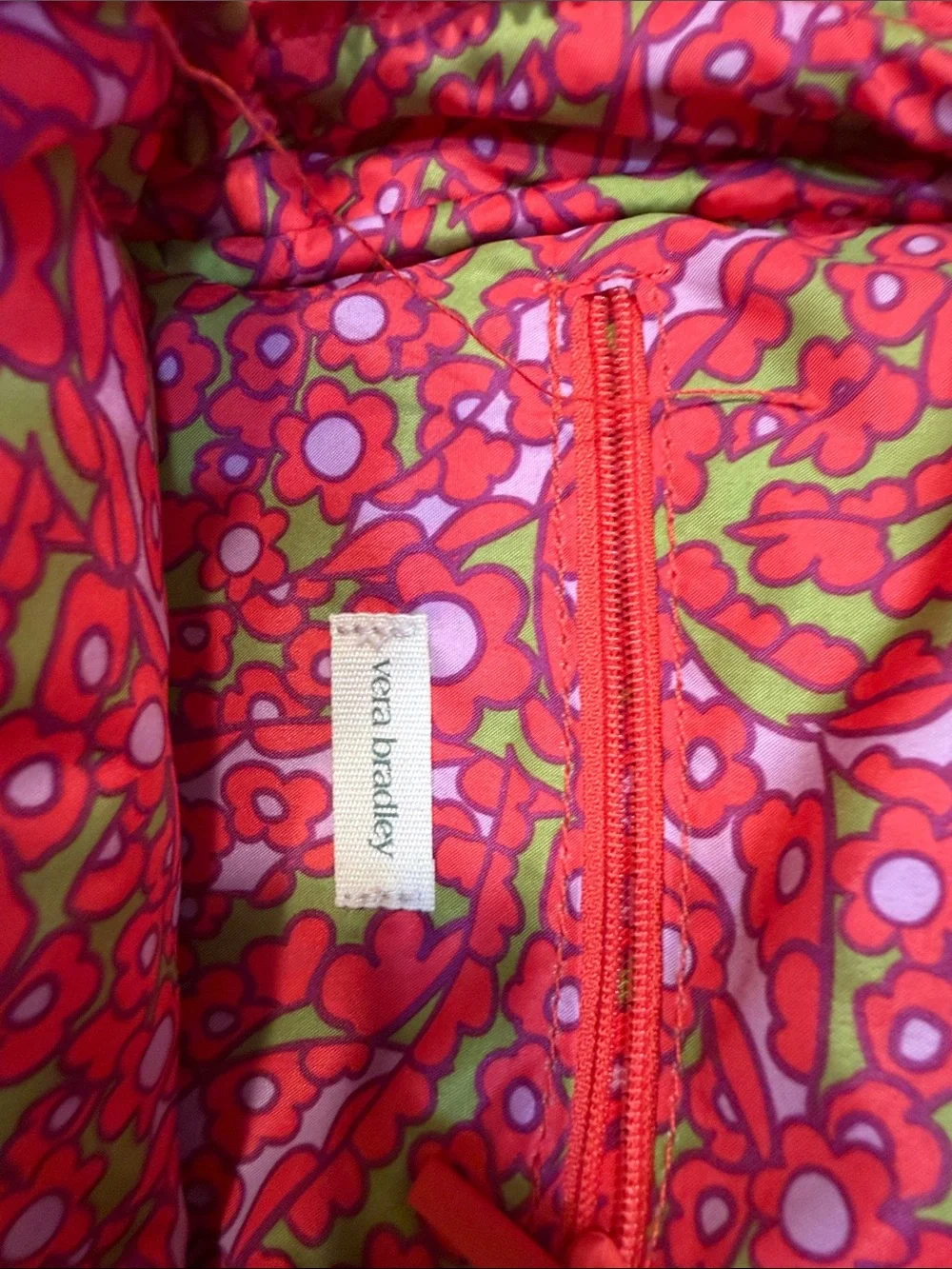 Vera Bradley Quilted Red Crossbody Sling